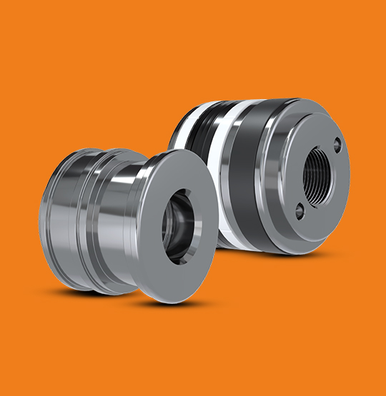 Hidrolik Silindir Tek Yataklamalı Vidalı Piston